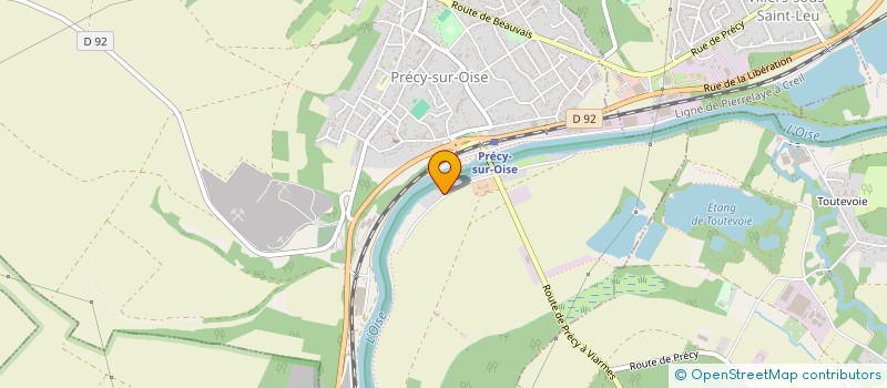 localisation de l'entreprise MONSIEUR MAXIME LEGRAND à PRECY-SUR-OISE