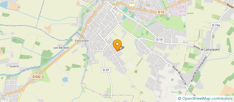 localisation de l'entreprise MONSIEUR MAXIME LEGSYER  SAINT-LYS