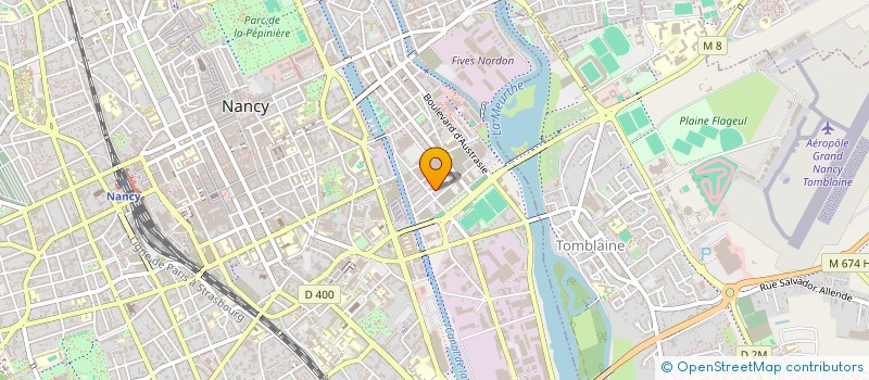 localisation de l'entreprise MONSIEUR MAXIME LEHEMBRE  NANCY