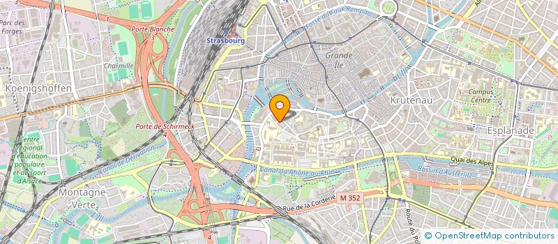 localisation de l'entreprise MONSIEUR MAXIME LEHENANFF  STRASBOURG