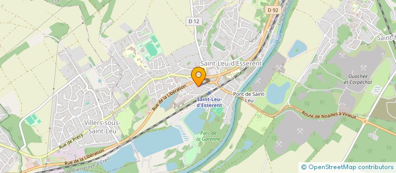 localisation de l'entreprise MONSIEUR MAXIME LEJEUNE  SAINT-LEU-D'ESSERENT
