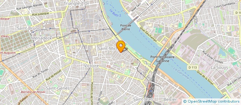 localisation de l'entreprise MONSIEUR MAXIME LEJONC  BORDEAUX