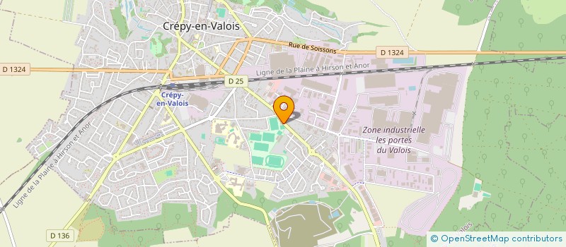 localisation de l'entreprise MONSIEUR MAXIME LEMAIRE  CREPY-EN-VALOIS