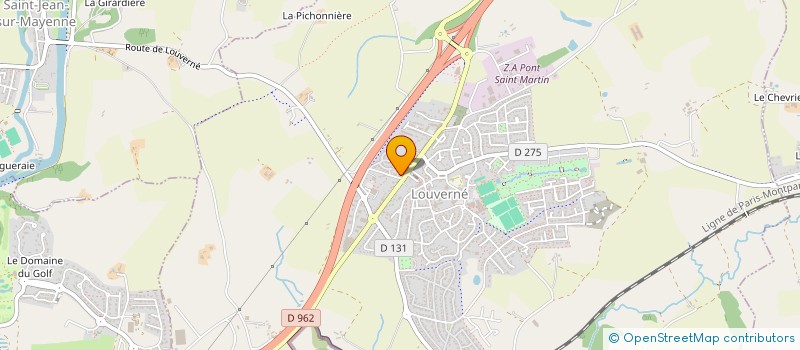 localisation de l'entreprise MONSIEUR MAXIME LEMAIRE  LOUVERNE