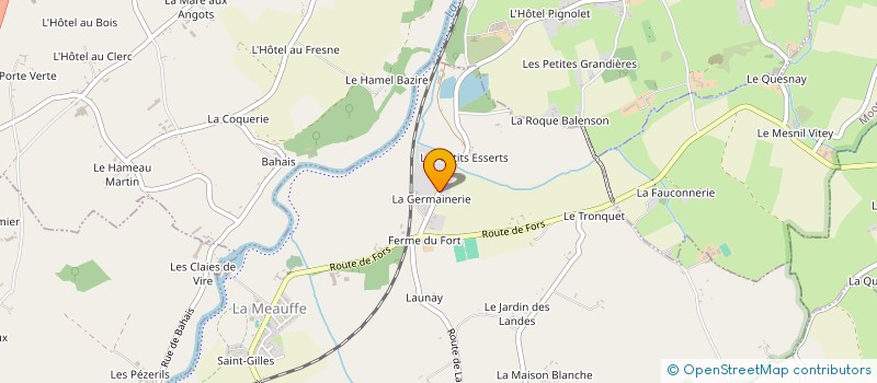 localisation de l'entreprise MONSIEUR MAXIME LEMAZURIER  LA MEAUFFE