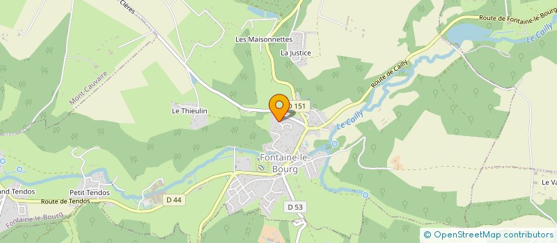 localisation de l'entreprise MONSIEUR MAXIME LEMETAIS à FONTAINE-LE-BOURG