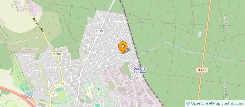 localisation de l'entreprise MONSIEUR MAXIME LEMONNIER à OZOIR-LA-FERRIERE