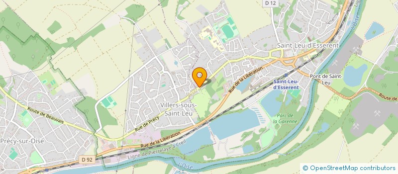 localisation de l'entreprise MONSIEUR MAXIME LEMULLIER  SAINT-LEU-D'ESSERENT