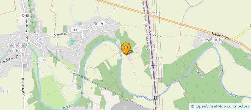localisation de l'entreprise MONSIEUR MAXIME LENOIR  SOLERS