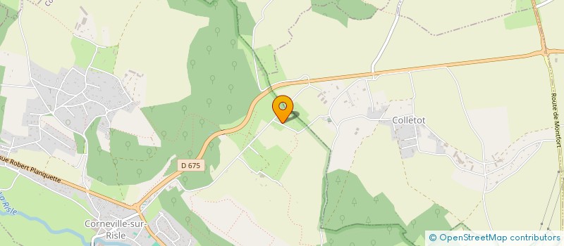 localisation de l'entreprise MONSIEUR MAXIME LEPORSE  CORNEVILLE-SUR-RISLE