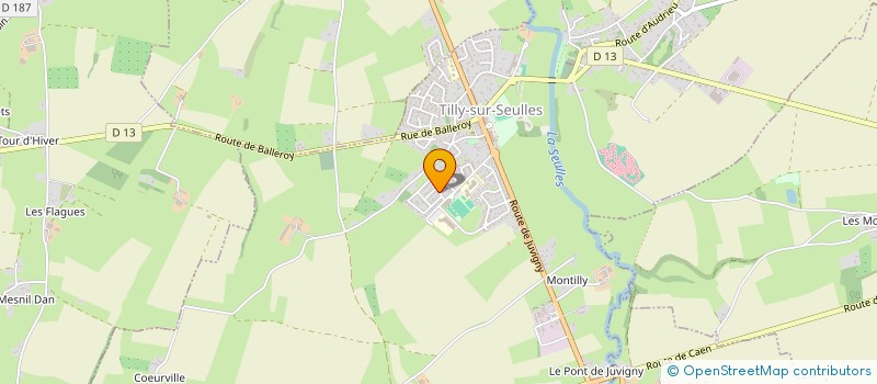 localisation de l'entreprise MONSIEUR MAXIME LEPROVOST  TILLY-SUR-SEULLES