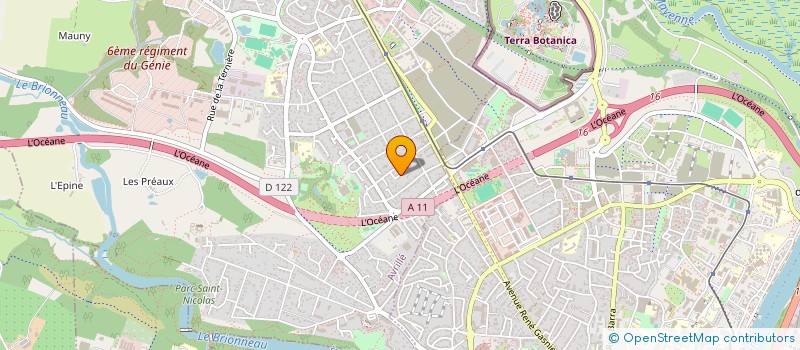 localisation de l'entreprise MONSIEUR MAXIME LERAY  MOISDON-LA-RIVIERE