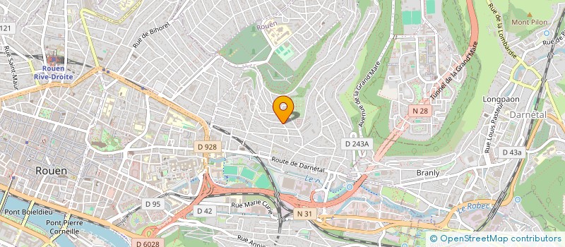 localisation de l'entreprise MONSIEUR MAXIME LEROUX  ROUEN