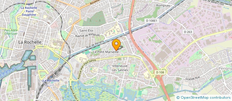 localisation de l'entreprise MONSIEUR MAXIME LEROY  LA ROCHELLE