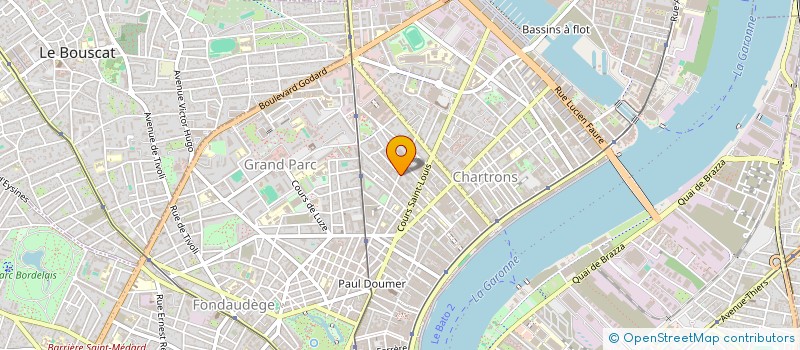 localisation de l'entreprise MONSIEUR MAXIME LEROY EGRON  BORDEAUX