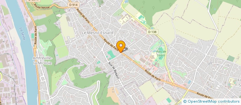 localisation de l'entreprise MONSIEUR MAXIME LESAGE  LE MESNIL-ESNARD