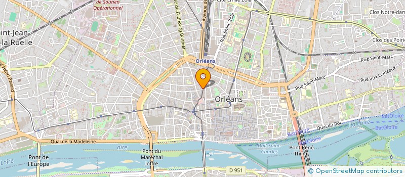 localisation de l'entreprise MONSIEUR MAXIME LESAGE  ORLEANS