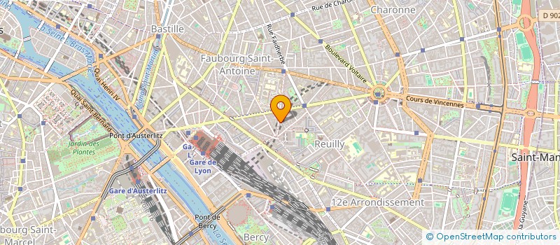 localisation de l'entreprise MONSIEUR MAXIME LESCAUD  PARIS