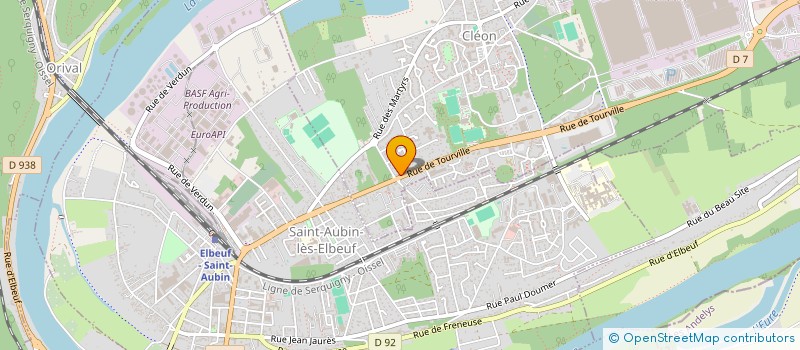 localisation de l'entreprise MONSIEUR MAXIME LETELLIER  CLEON