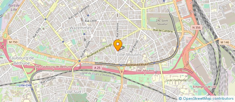 localisation de l'entreprise MONSIEUR MAXIME LEVASSEUR à LILLE