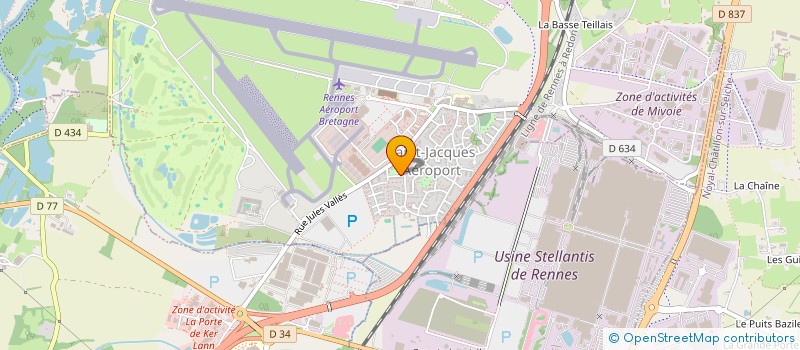 localisation de l'entreprise MONSIEUR MAXIME LEVEQUE  SAINT-JACQUES-DE-LA-LANDE