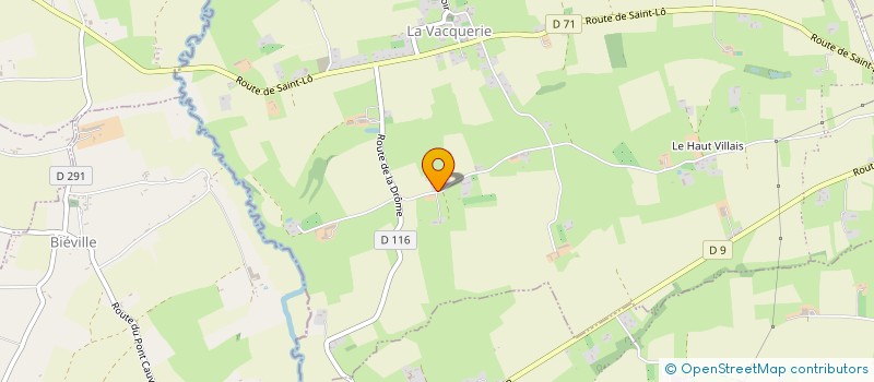 localisation de l'entreprise MONSIEUR MAXIME LEVERT  CAUMONT-SUR-AURE