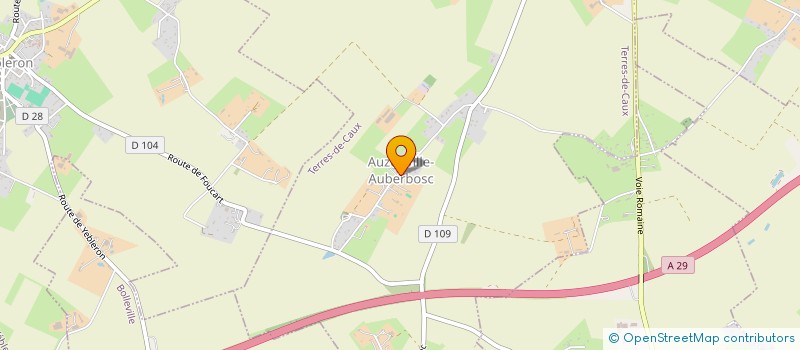 localisation de l'entreprise MONSIEUR MAXIME LEVESQUE  TERRES-DE-CAUX