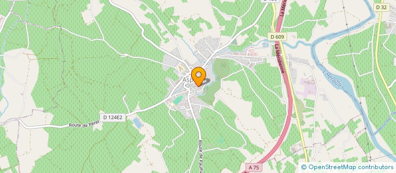 localisation de l'entreprise MONSIEUR MAXIME LEVY  ASPIRAN