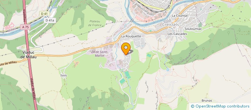 localisation de l'entreprise MONSIEUR MAXIME LHERITIER  CREISSELS