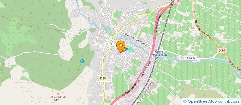 localisation de l'entreprise MONSIEUR MAXIME LHEUREUX  CUERS