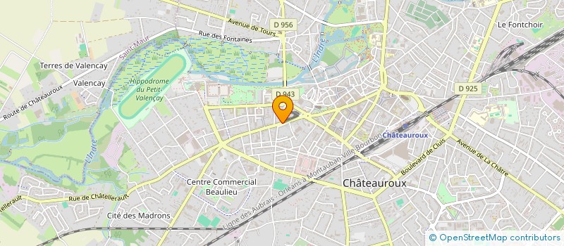 localisation de l'entreprise MONSIEUR MAXIME LHUILIER à CHATEAUROUX
