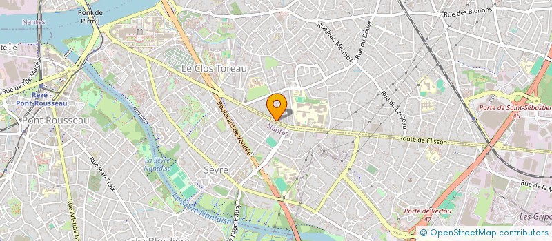 localisation de l'entreprise MONSIEUR MAXIME LIBAUD  SAINT-SEBASTIEN-SUR-LOIRE