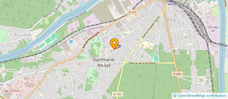 localisation de l'entreprise MONSIEUR MAXIME LIBERT à DAMMARIE-LES-LYS