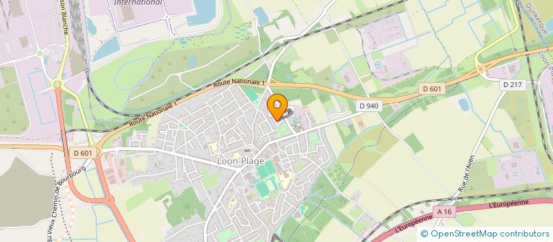 localisation de l'entreprise MONSIEUR MAXIME LIBIER  LOON-PLAGE