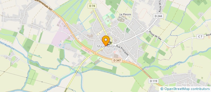 localisation de l'entreprise MONSIEUR MAXIME LICOIS à MAZE-MILON