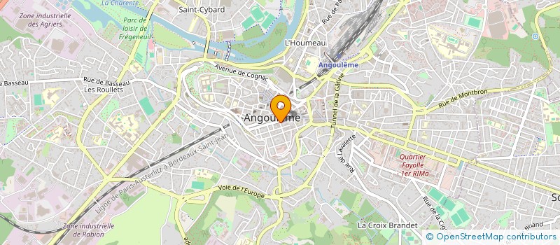 localisation de l'entreprise MONSIEUR MAXIME LIMA-FRAGAGLIA à ANGOULEME