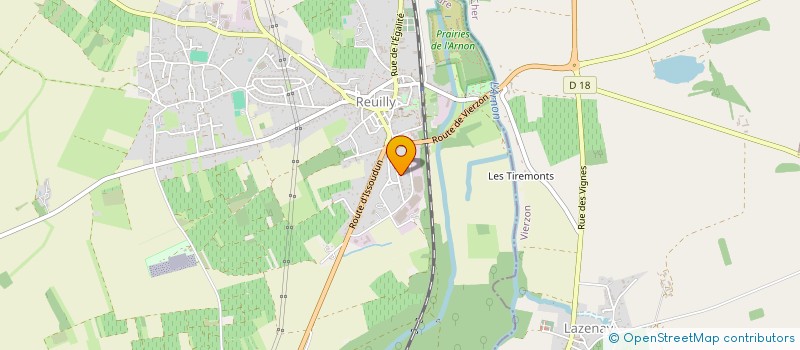 localisation de l'entreprise MONSIEUR MAXIME LIMOUSIN à REUILLY
