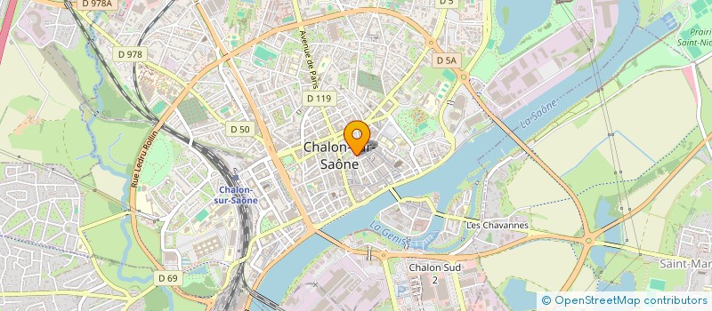 localisation de l'entreprise MONSIEUR MAXIME LLINARES à CHALON-SUR-SAONE