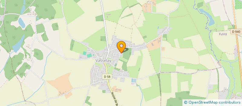 localisation de l'entreprise MONSIEUR MAXIME LO  VASSELAY