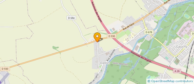 localisation de l'entreprise MONSIEUR MAXIME LOBJOIS  DALLON