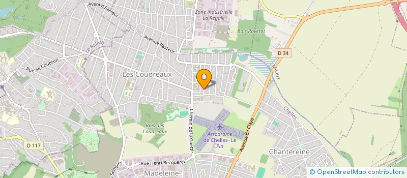 localisation de l'entreprise MONSIEUR MAXIME LOBRY à CHELLES