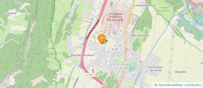 localisation de l'entreprise MONSIEUR MAXIME LOCATELLI à VARCES-ALLIERES-ET-RISSET