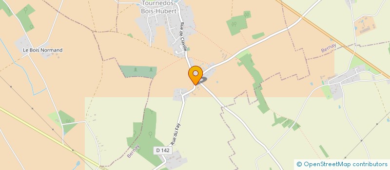 localisation de l'entreprise MONSIEUR MAXIME LOGIER  TOURNEDOS-BOIS-HUBERT