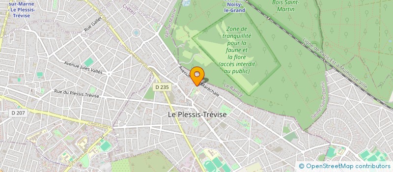 localisation de l'entreprise MONSIEUR MAXIME LOPES à LE PLESSIS-TREVISE