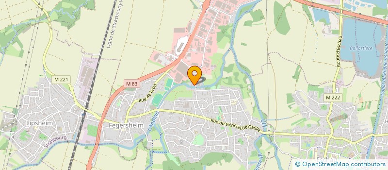 localisation de l'entreprise MONSIEUR MAXIME LOPES  FEGERSHEIM