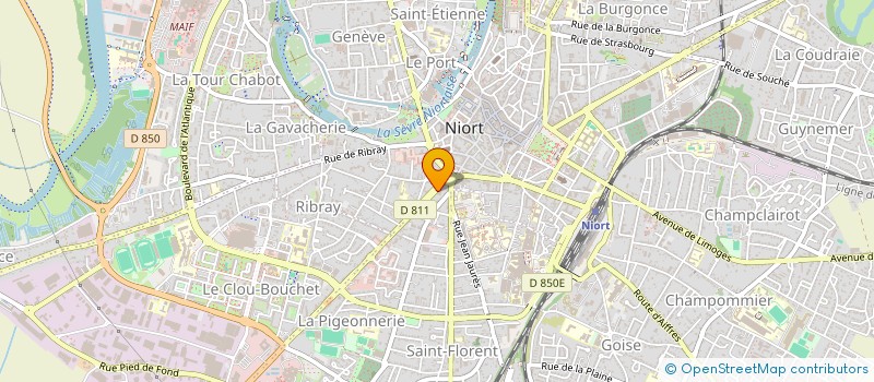 localisation de l'entreprise MONSIEUR MAXIME LORENZO à NIORT