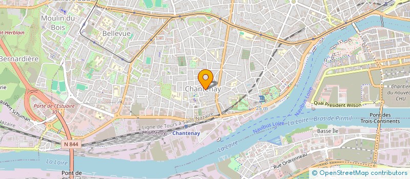 localisation de l'entreprise MONSIEUR MAXIME LORET à NANTES