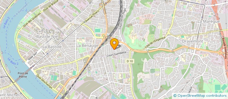 localisation de l'entreprise MONSIEUR MAXIME LORIN  CENON