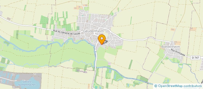 localisation de l'entreprise MONSIEUR MAXIME LOSER  GEUDERTHEIM