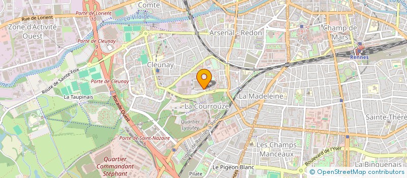 localisation de l'entreprise MONSIEUR MAXIME LOUAZEL  RENNES